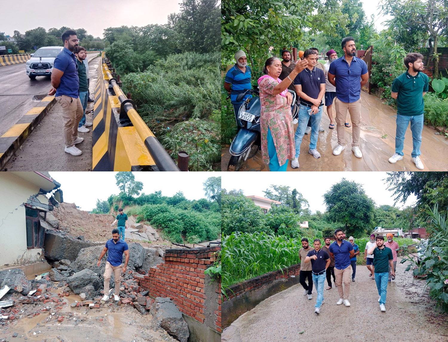 District administration on 24×7 alert in view of torrential rains in Una.